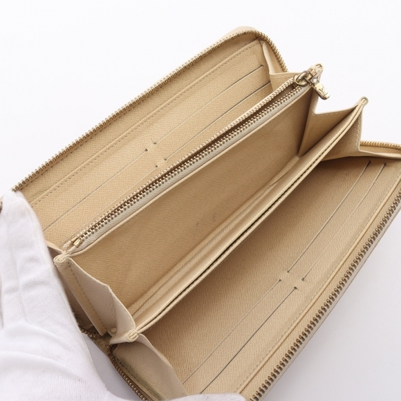 Louis Vuitton Wallet Damier Azur Round Zipper White - Picture 2 of 7